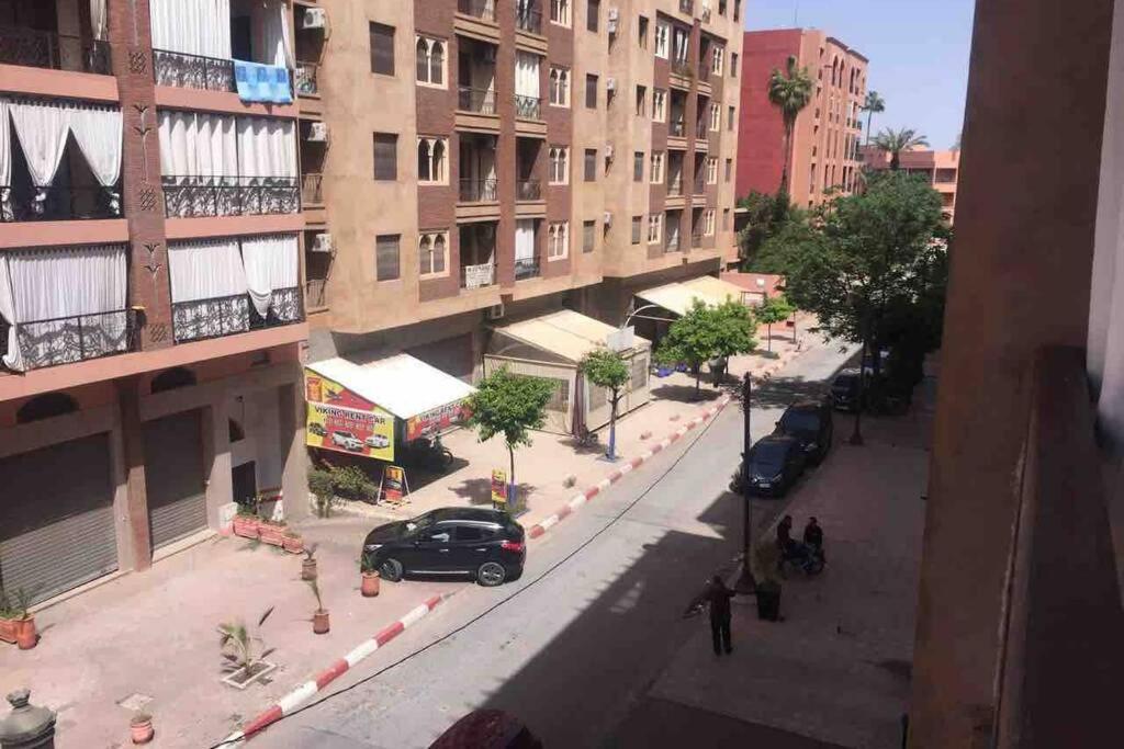 Appartement Tout Confort Avec Possibilite Transport Aeroport Marrakesh Exterior foto