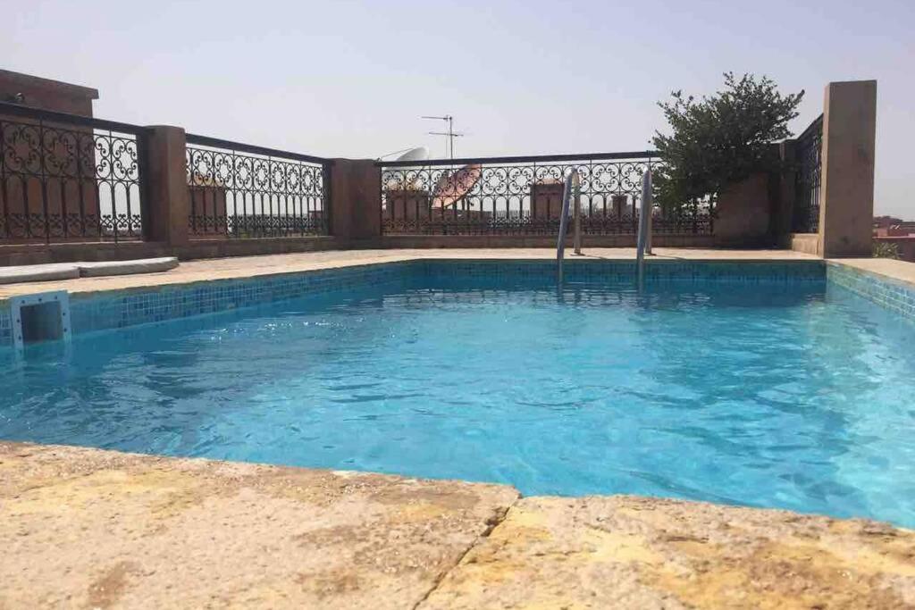Appartement Tout Confort Avec Possibilite Transport Aeroport Marrakesh Exterior foto